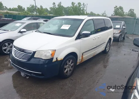 2012 Chrysler Town & Country Touring-L из США, поврежденный, VIN 2C4RC1CG9CR143732
